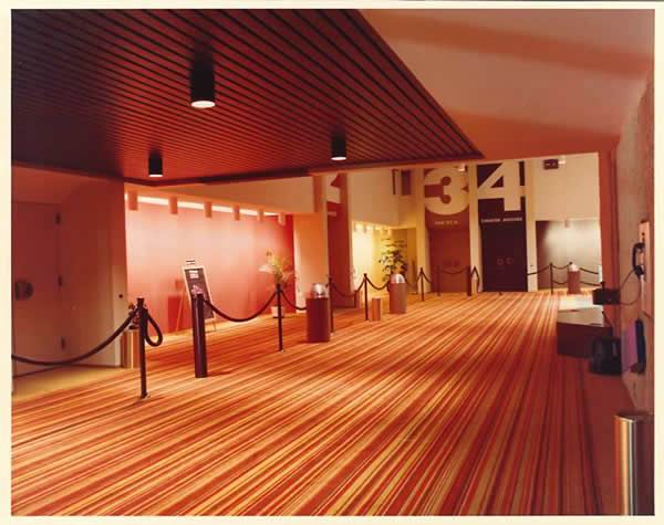 Saginaw 12 - The Quad - 1975 Inside